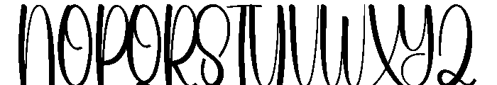 Wedding Victoria Font UPPERCASE
