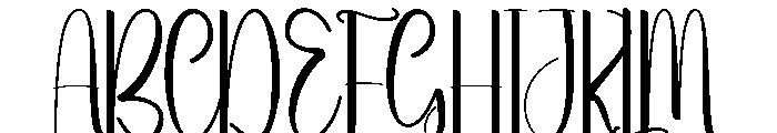 Wedding Whatefels Font UPPERCASE