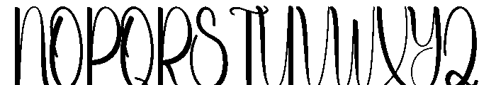 Wedding Whatefels Font UPPERCASE