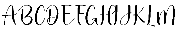 Wedding Writing Font UPPERCASE