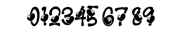 Wedding love Font OTHER CHARS