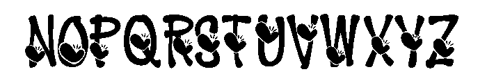 Wedding love Font UPPERCASE