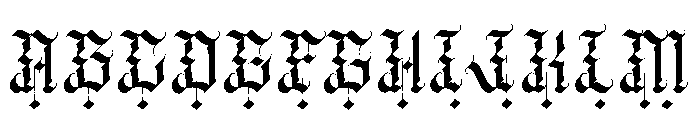 Wedgen Holdeza Font UPPERCASE