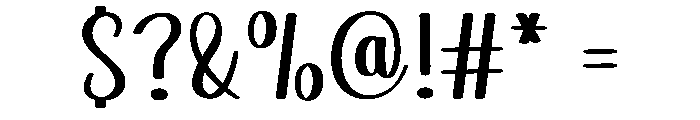 Wednesday Addams Font OTHER CHARS