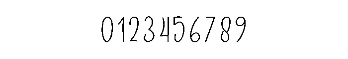 Wednesday Happiness Font OTHER CHARS
