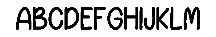 Wednesday Holiday Regular Font UPPERCASE