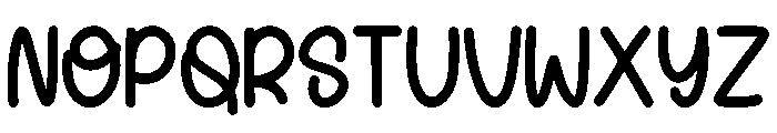 Wednesday Holiday Regular Font UPPERCASE