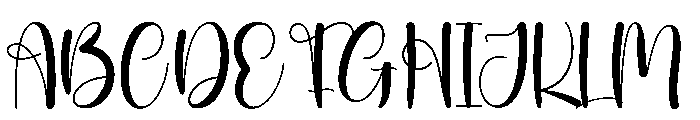 Wednesday Valentine Font UPPERCASE