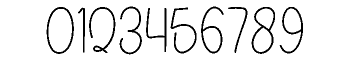 Wednesday Wedding Font OTHER CHARS