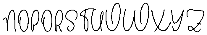 Wednesday Wedding Font UPPERCASE