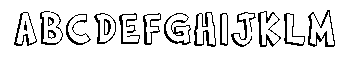 Weekend Outline Regular FONT