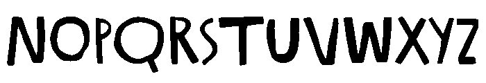 Weekend Parade Font UPPERCASE