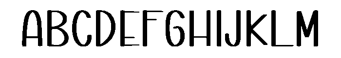 Weekly Schedule FONT