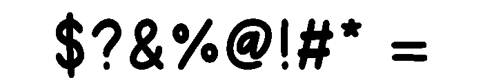 Weekly Sunkiss Font OTHER CHARS