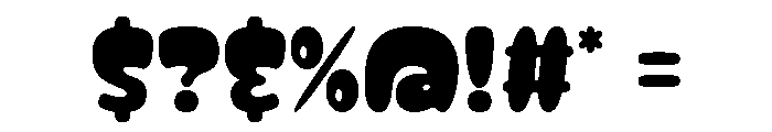 Weird Inside Font OTHER CHARS