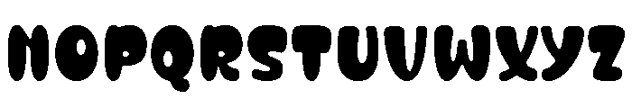 Weird Inside Font UPPERCASE