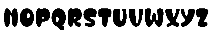 Weird Inside Font LOWERCASE