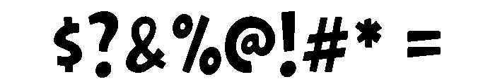 Weird Jokes Font OTHER CHARS