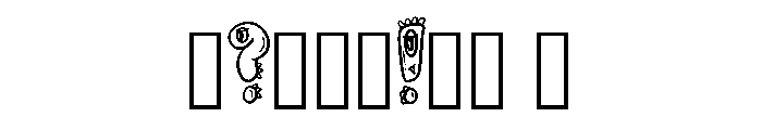 Weird Monsters By Squee Regular Font OTHER CHARS