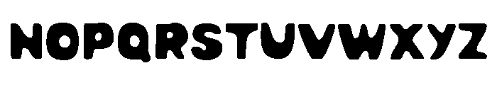 Weird Vault Rounded Font UPPERCASE