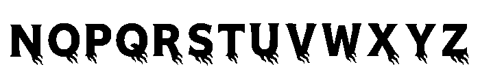 Weirdcore Regular Font UPPERCASE