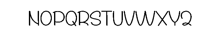 Welcome America Font LOWERCASE