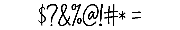 Welcome Christmas22 Font OTHER CHARS