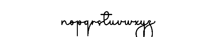 Welcome Embroidery Font LOWERCASE