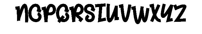 Welcome Magic Font UPPERCASE