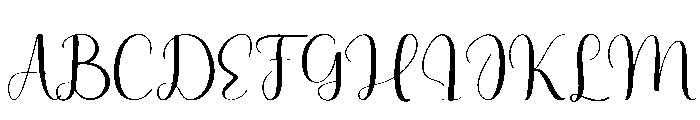 Welcome Rustic Font UPPERCASE