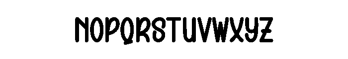 Welcome School Font UPPERCASE