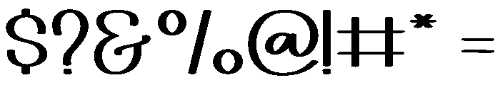 Welcome Sweetheart Font OTHER CHARS