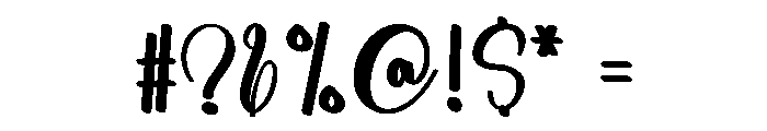 Welcome Witches Font OTHER CHARS
