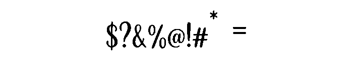 Welliy Font OTHER CHARS