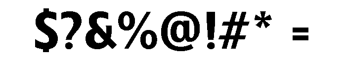 Wellsville Sans Regular Font OTHER CHARS