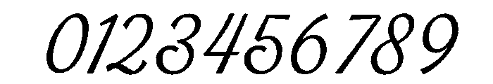 Wellsville Script Rough Font OTHER CHARS