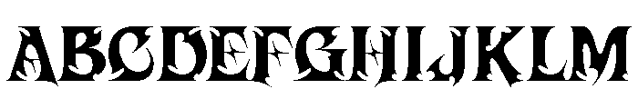 Welttorn Regular Font UPPERCASE