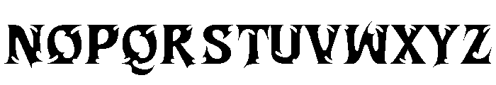 Welttorn Regular Font UPPERCASE