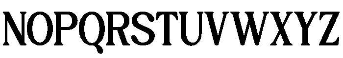 Wen Romun Regular Font UPPERCASE