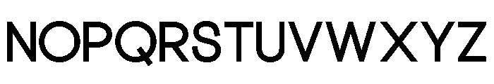 Wenorva Font UPPERCASE