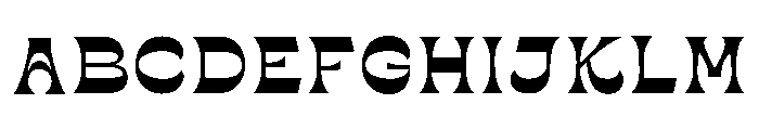 Wenslay Font UPPERCASE