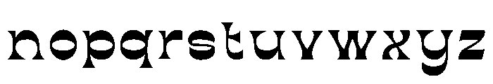 Wenslay Font LOWERCASE
