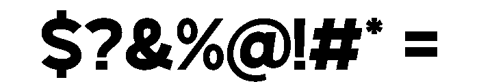Weora Regular Font OTHER CHARS