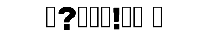 Werner Regular Font OTHER CHARS