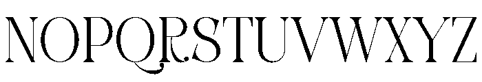Wesider Font LOWERCASE