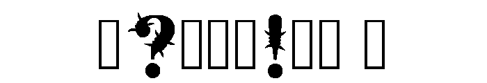 Wesley Regular Font OTHER CHARS