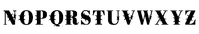 Wesley Regular Font LOWERCASE