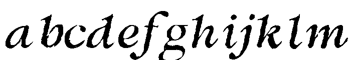West Postage Italic FONT