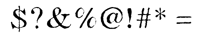 West Postage Regular Font OTHER CHARS