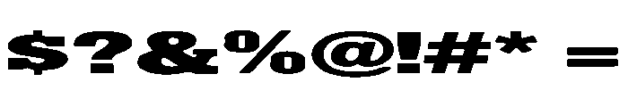 West Wanted Font OTHER CHARS